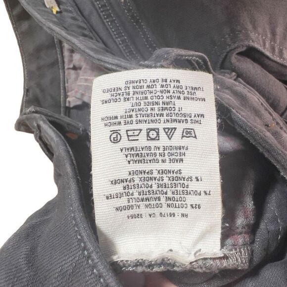 Pilcro And The Letterpress Women’s Gray Straight Leg Jeans Size 30 fit SJEJ - Picture 12 of 16